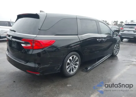 2021 Honda Odyssey Ex-L из США, поврежденный, VIN 5FNRL6H76MB039573